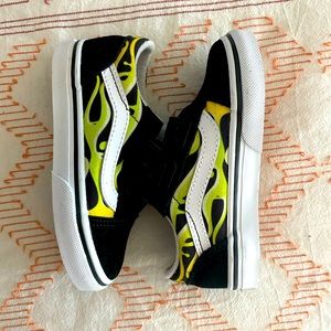 ***SOLD***Vans - Old Skool Slime Flame toddler